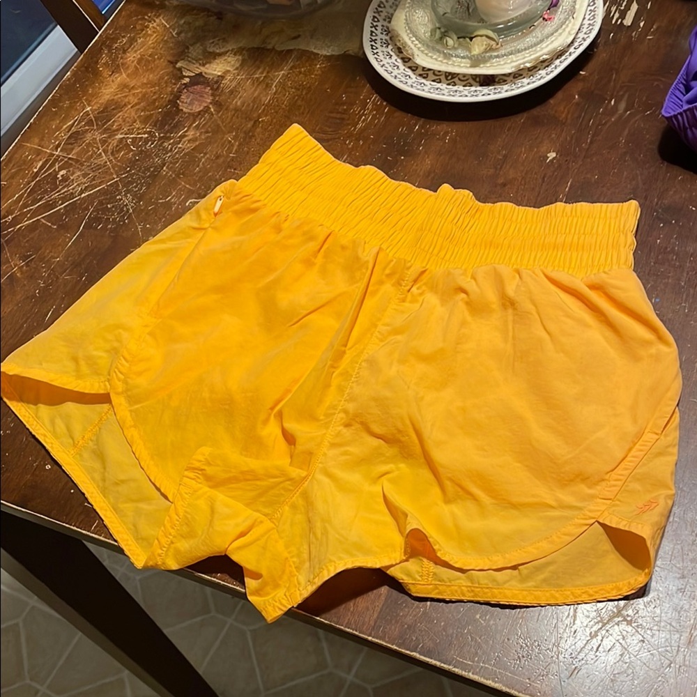 Womens xs orange All In Motion shorts